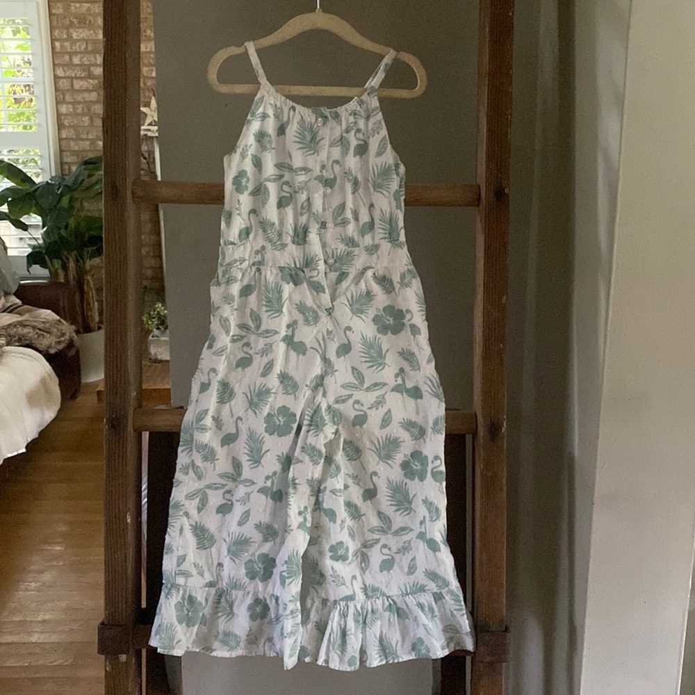 JANIE & JACK ROMPER 5T GIRLS EXCELLENT